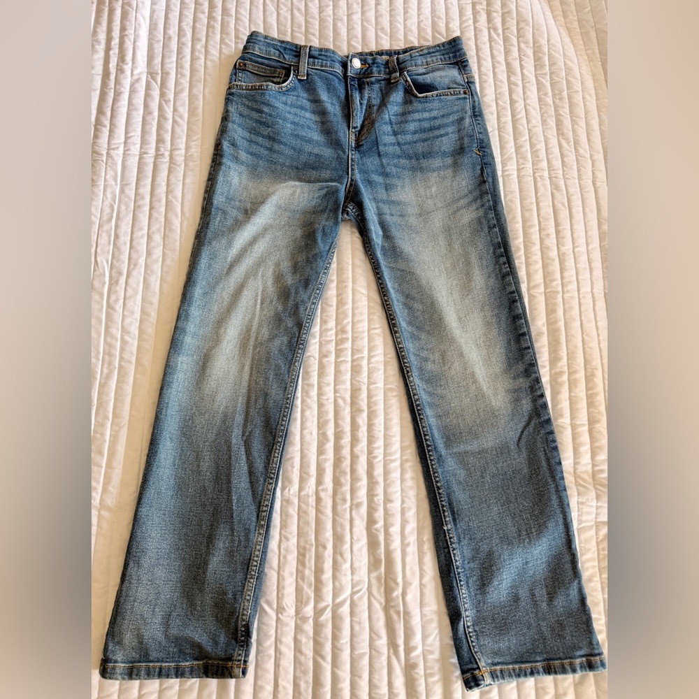 Cat & Jack Kids Straight Blue Denim Jeans size 14